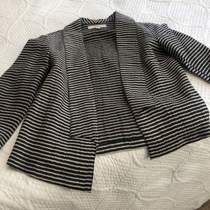 Navy and silver LOFT blazer